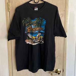Harley Davidson Tee Shirt - Bahamas Size XL